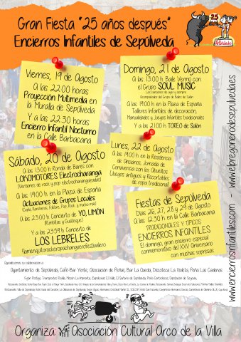 Cartel Fiesta XXV Aniversario